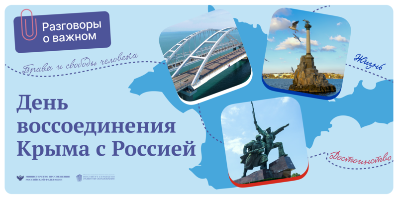 Разговоры о важном. День воссоединения Крыма с Россией.